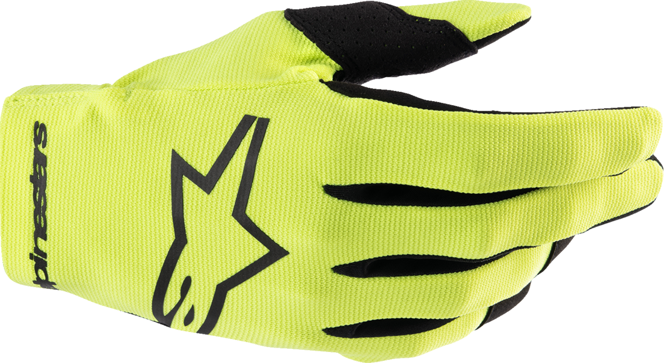 Adult - Alpinestars Radar Gloves - Fluo Yellow/Black