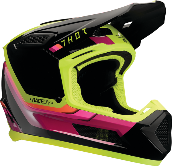 Adult - Thor Fleet Defy Helmet - Black/Acid