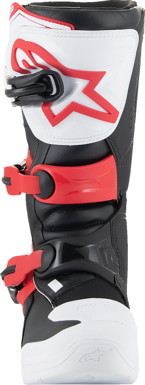 Youth - Alpinestars Tech 3S Boots — 34 - White/Black/Red