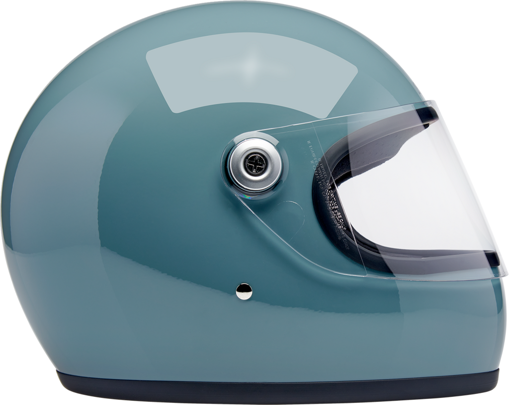 Adult - Biltwell Gringo S Helmet - Gloss Agave Blue