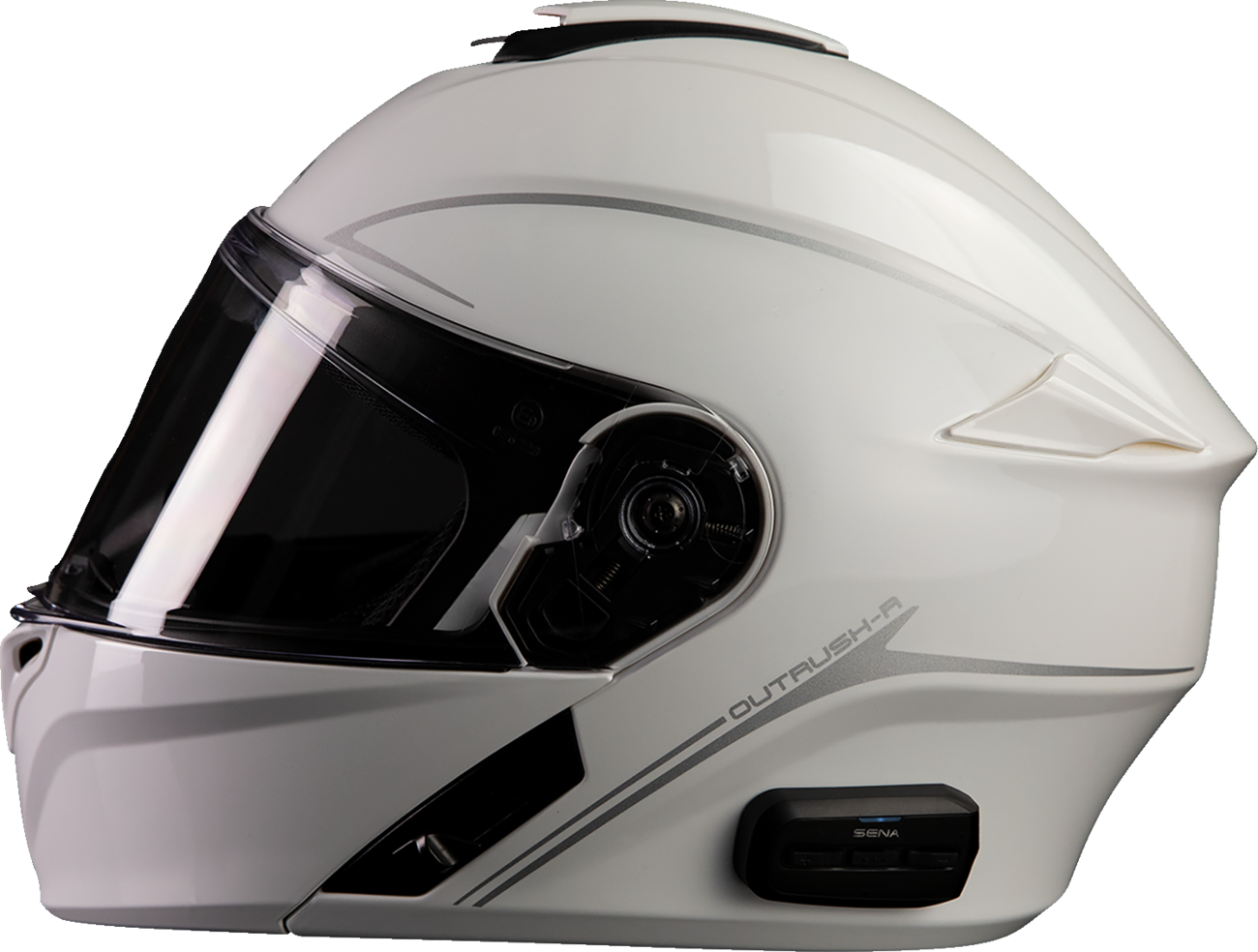 Adult - Sena Outrush R Modular Helmet - White
