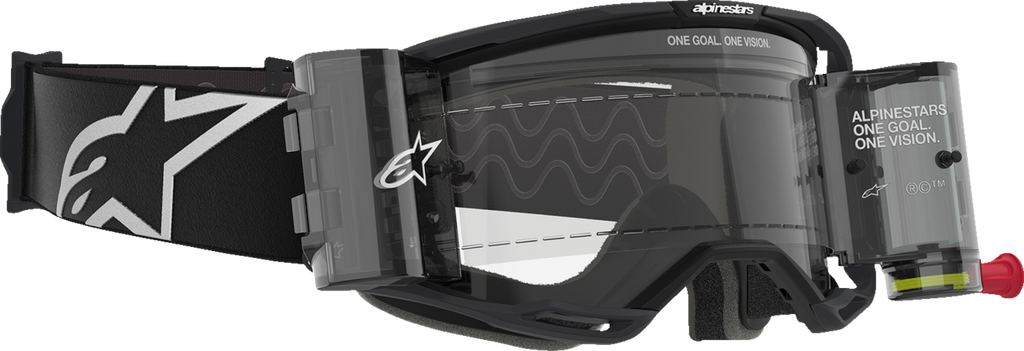 Alpinestars Vision 8 Roll-Off Goggle - Corp - Black