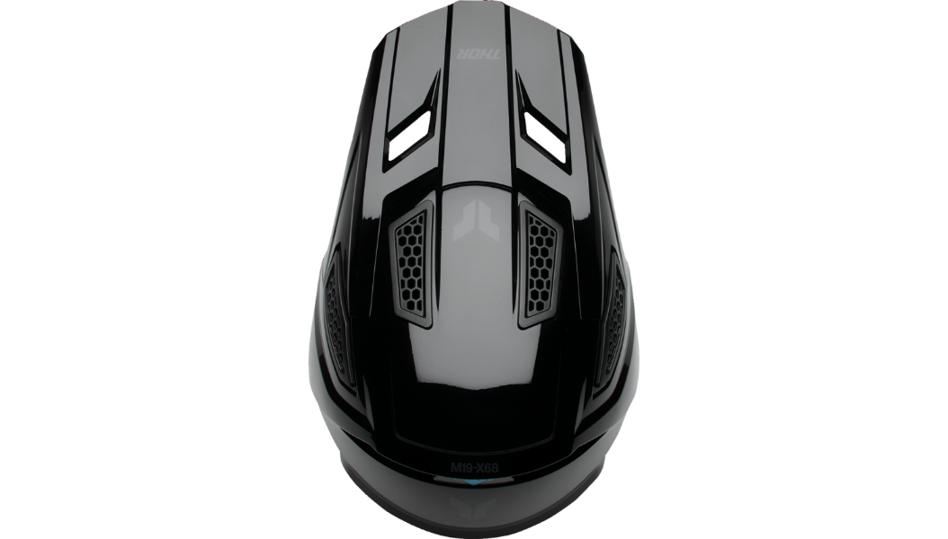 Thor | Fleet | Offroad MX Helmet | Blackout (Gloss) | Large