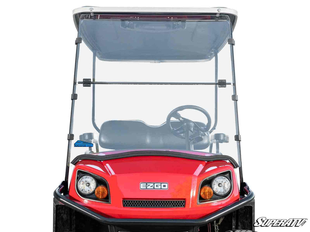 CORSA BLUE E-Z-GO EXPRESS S FLIP DOWN WINDSHIELD