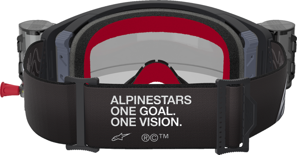 Alpinestars Supertech Roll-Off Goggle - Corp - Black/Gray
