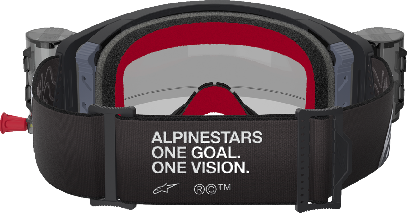 Alpinestars Supertech Roll-Off Goggle - Corp - Black/Gray