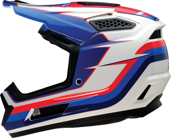 Adult - Z1R Dirt Maxx Vortex Helmet - Red/White/Blue