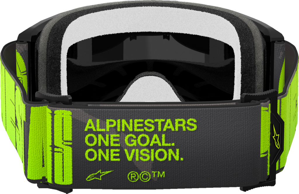 Alpinestars Vision 5 Goggle - Hollow - Charcoal/Yellow Fluo