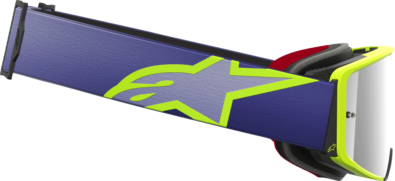 Alpinestars Supertech Goggle - Corp - Purple/Yellow