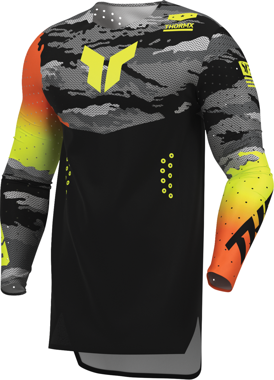 Adult - Thor Sportmode Recon LE Jersey - Black/Acid