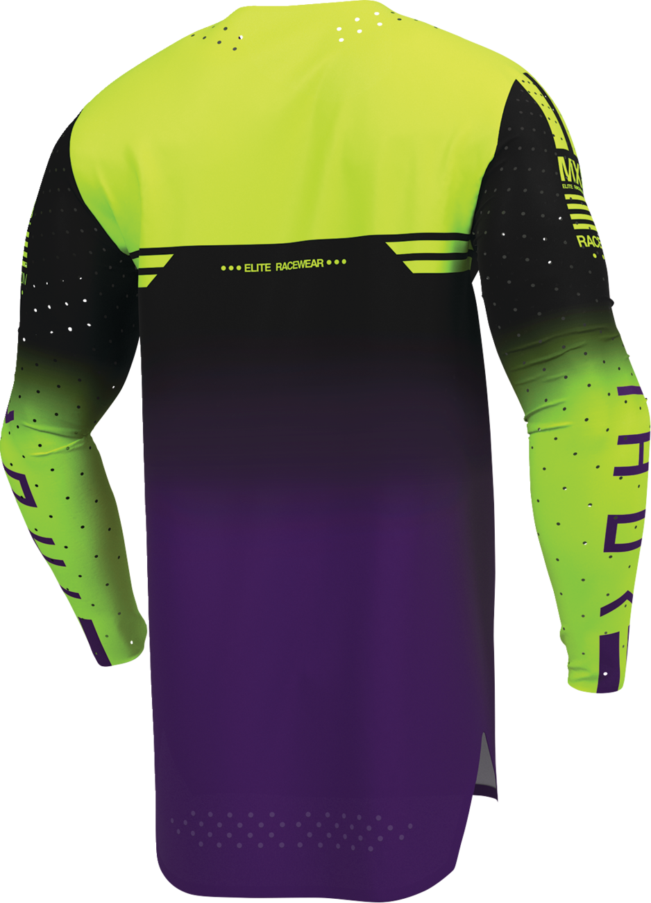 Adult - Thor Sportmode Geo Jersey - Black/Purple