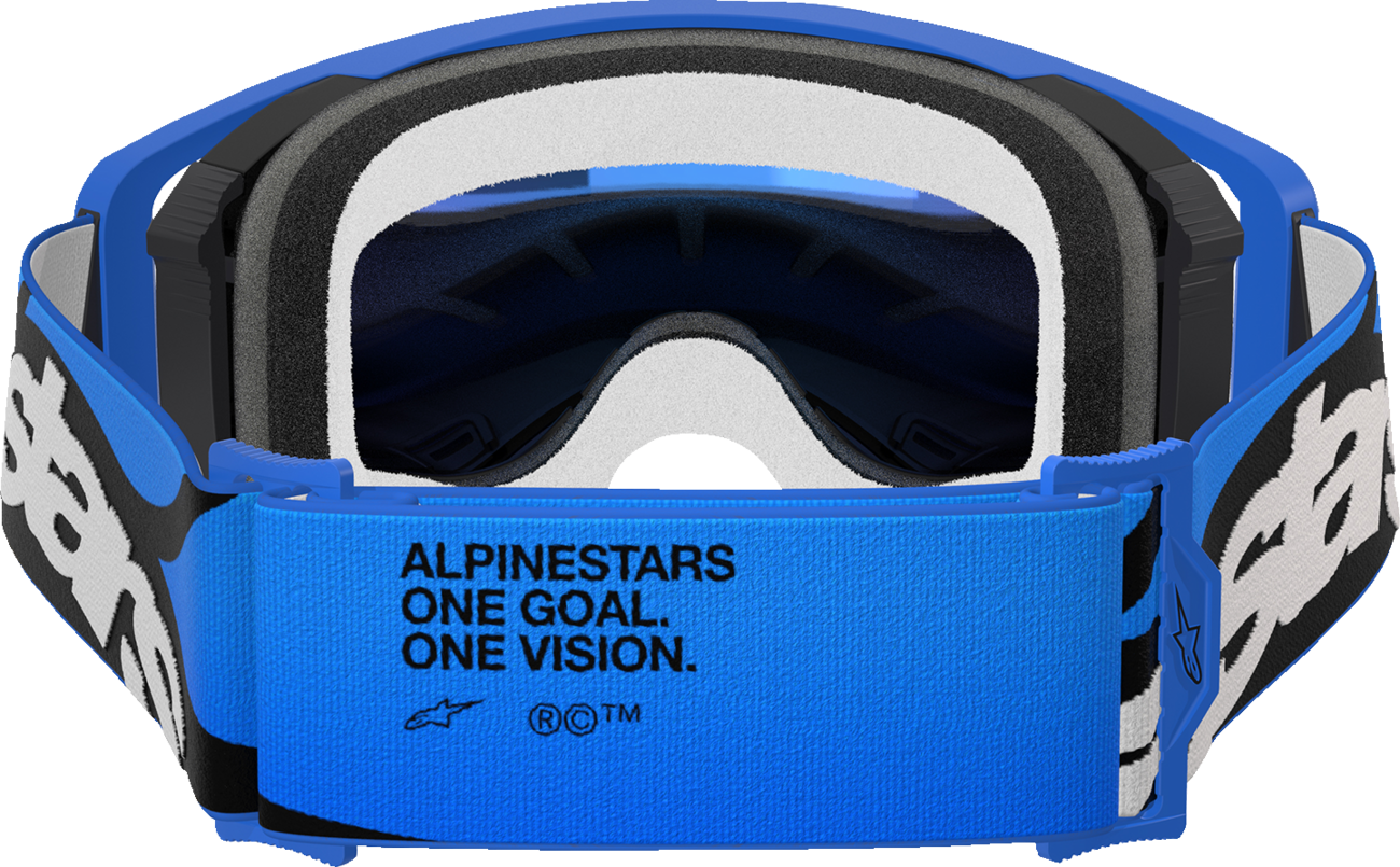 Alpinestars Supertech Goggle - Stream - Blue - ABS Vision