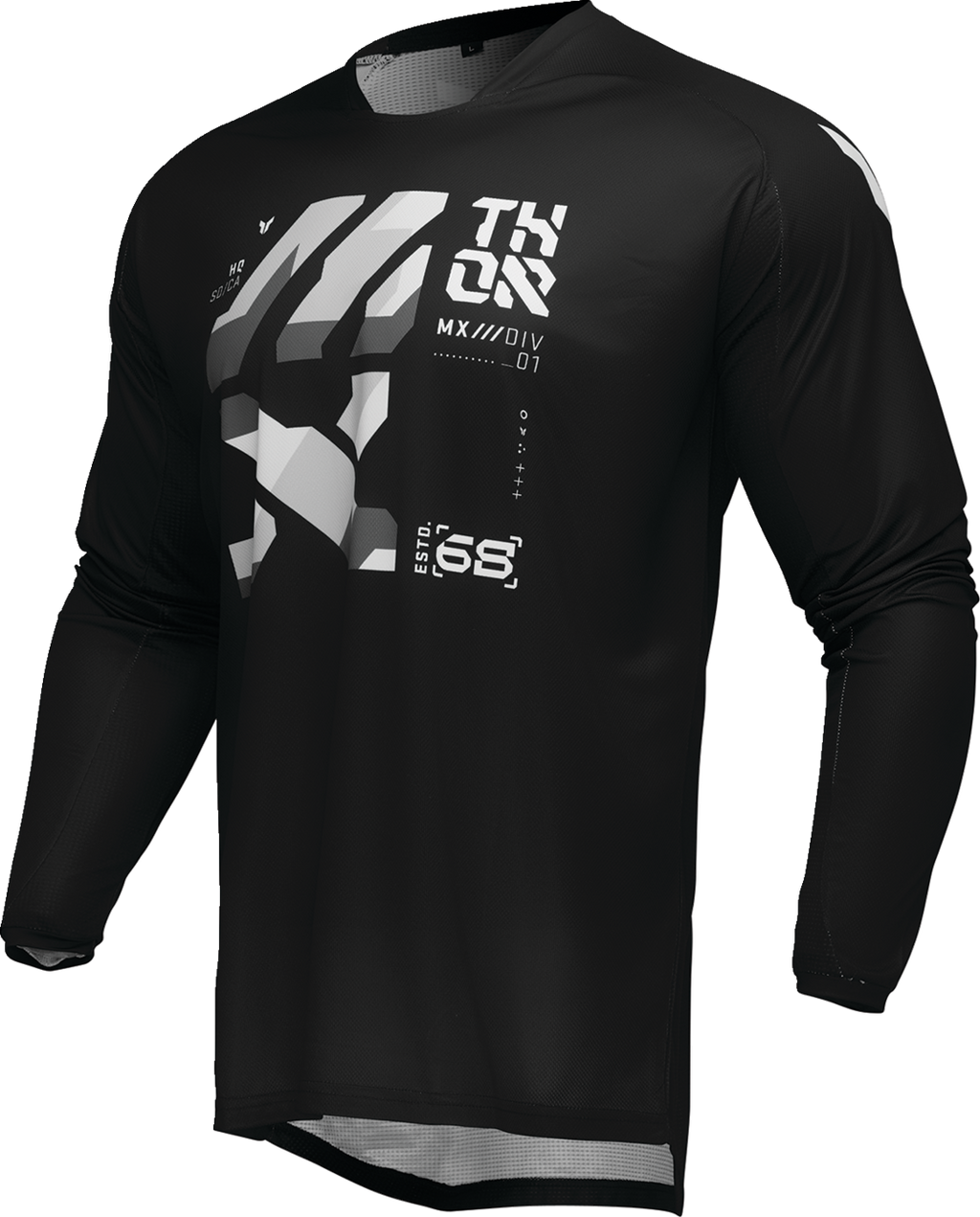 Adult - Thor Launchmode Brave Jersey - Black/Gray
