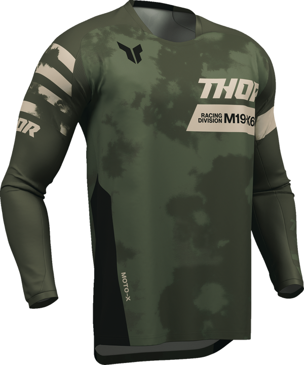 Adult - Thor Launchmode Bleach Jersey - Black/Camo
