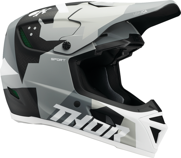 Adult - Thor Reflex Sport Carbon Brave MIPS® Helmet - Gray/White
