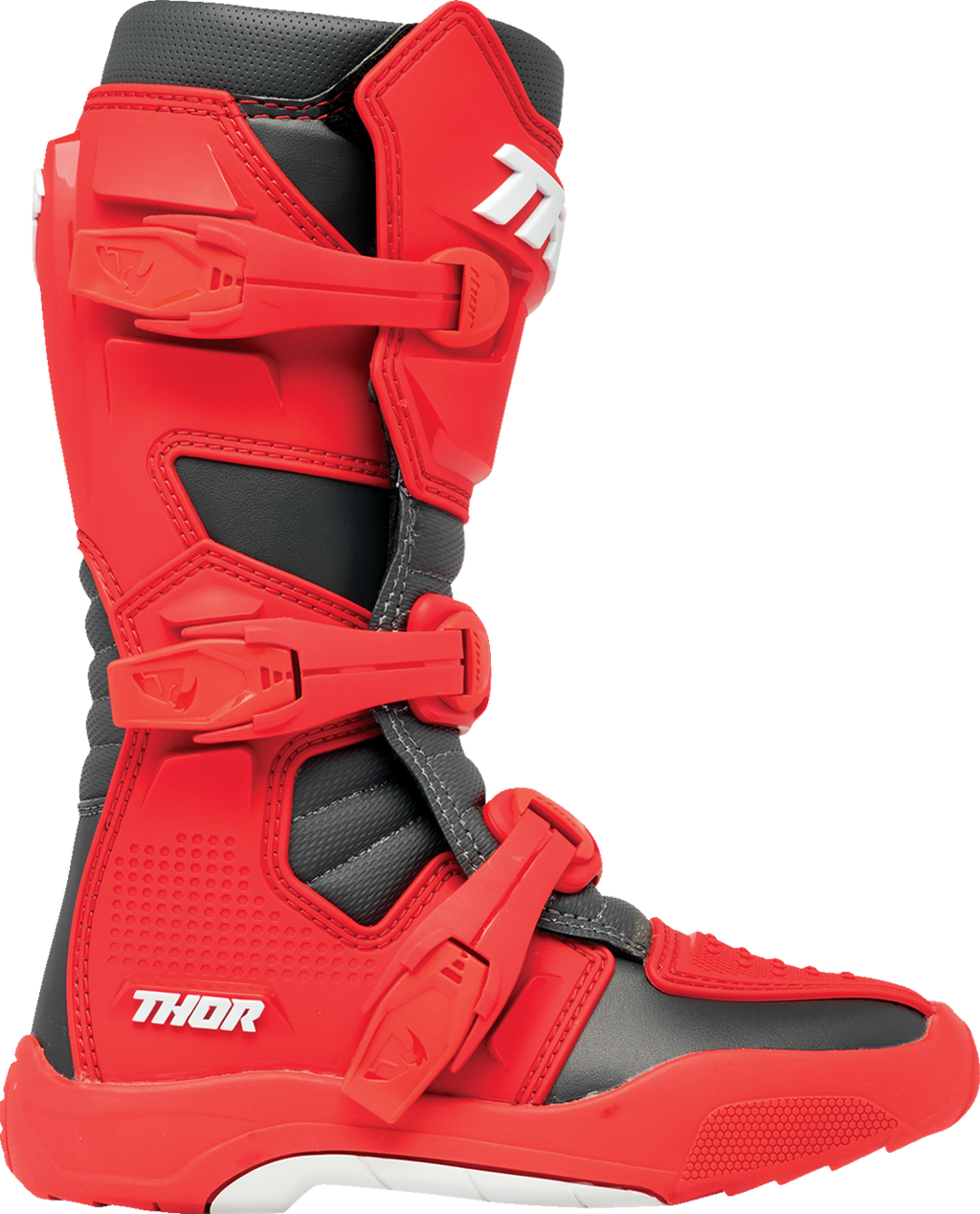 Youth - Thor Blitz XR Boots - Red/Charcoal