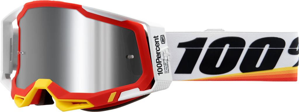 100% Racecraft 2 Goggle - Arsham Red