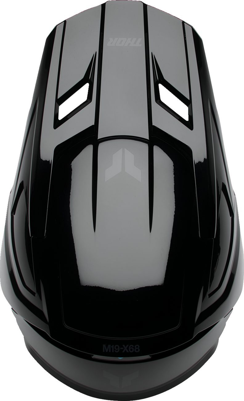 Youth - Thor Fleet Blackout Helmet - Gloss Black