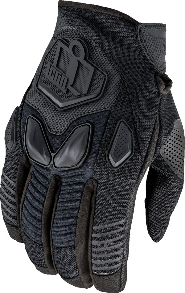 Adult - Icon Automag3™ CE Gloves - Black