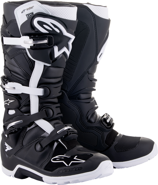 Adult - Alpinestars Tech 7 Enduro Drystar® Boots - Black/White