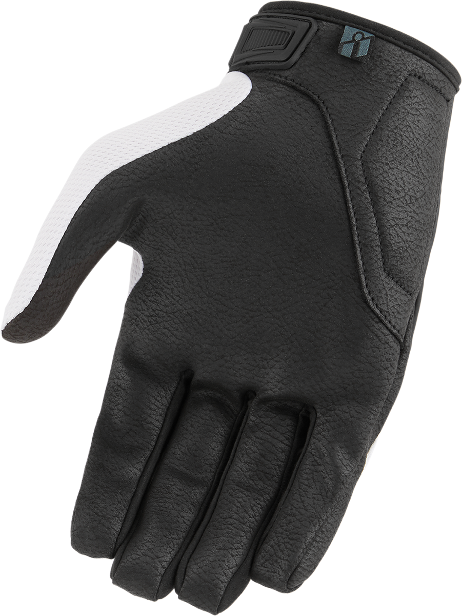 Adult - Icon Hooligan™ CE Gloves - White