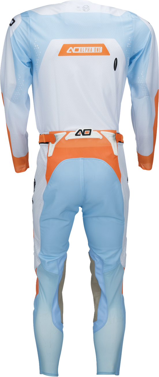 Adult - Moose Alpha One Jersey - Blue/Orange