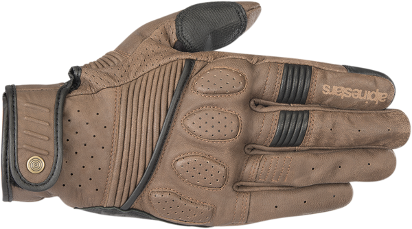 Adult - Alpinestars OSCAR Crazy Eight Gloves - Brown/Black
