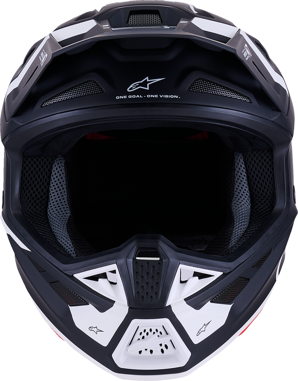 Adult - Alpinestars SM7 Dasher Helmet - Matte Black/White