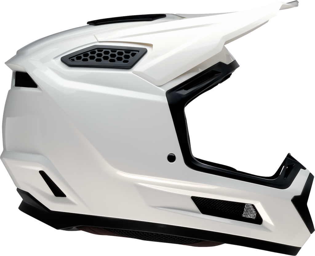 Adult - Z1R Dirt Maxx Solid Helmet - White