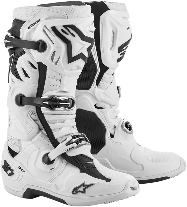 Adult - Alpinestars Tech 10 Supervented Boots - White