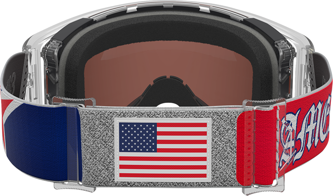 Alpinestars Supertech Goggle - Merica 25 - Red/Blue