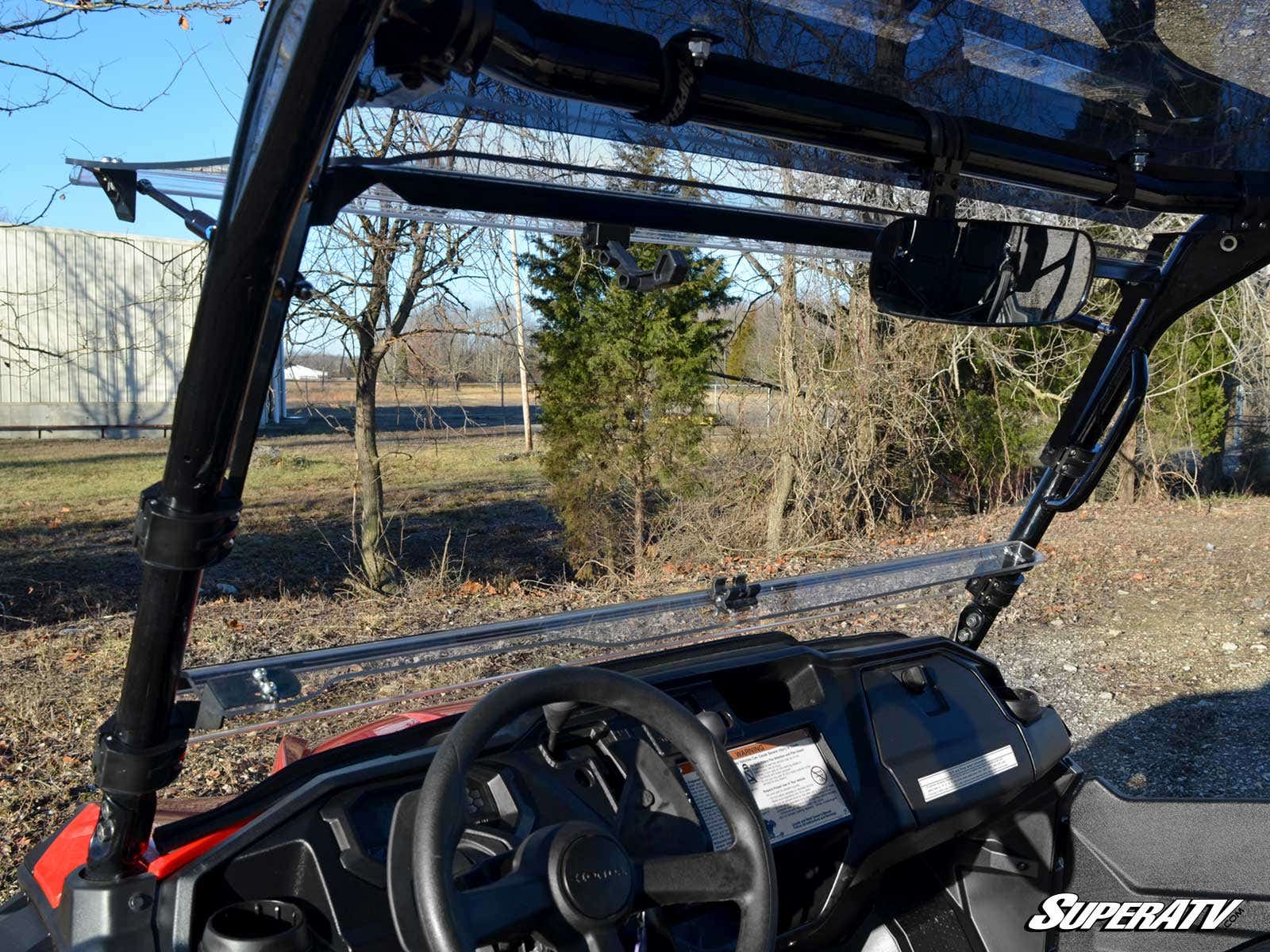 HONDA PIONEER 1000 FLIP WINDSHIELD