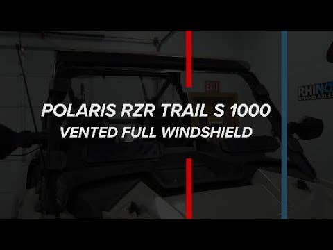 Polaris RZR Trail S 1000 Vented Full Windshield