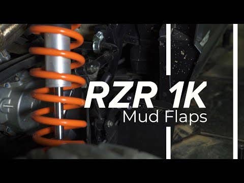 Polaris RZR XP 1000 Mud Flaps