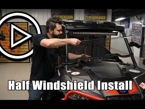CFMOTO ZForce 800 Scratch-Resistant Half Windshield