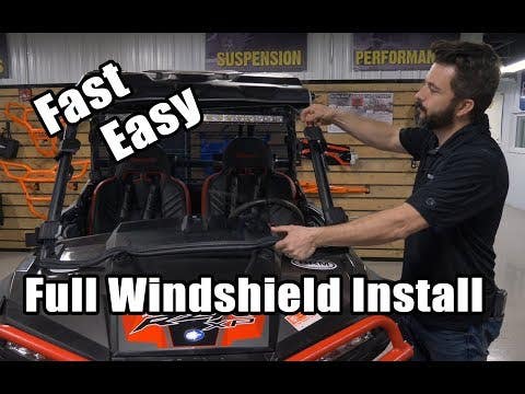 Polaris RZR Full Windshield