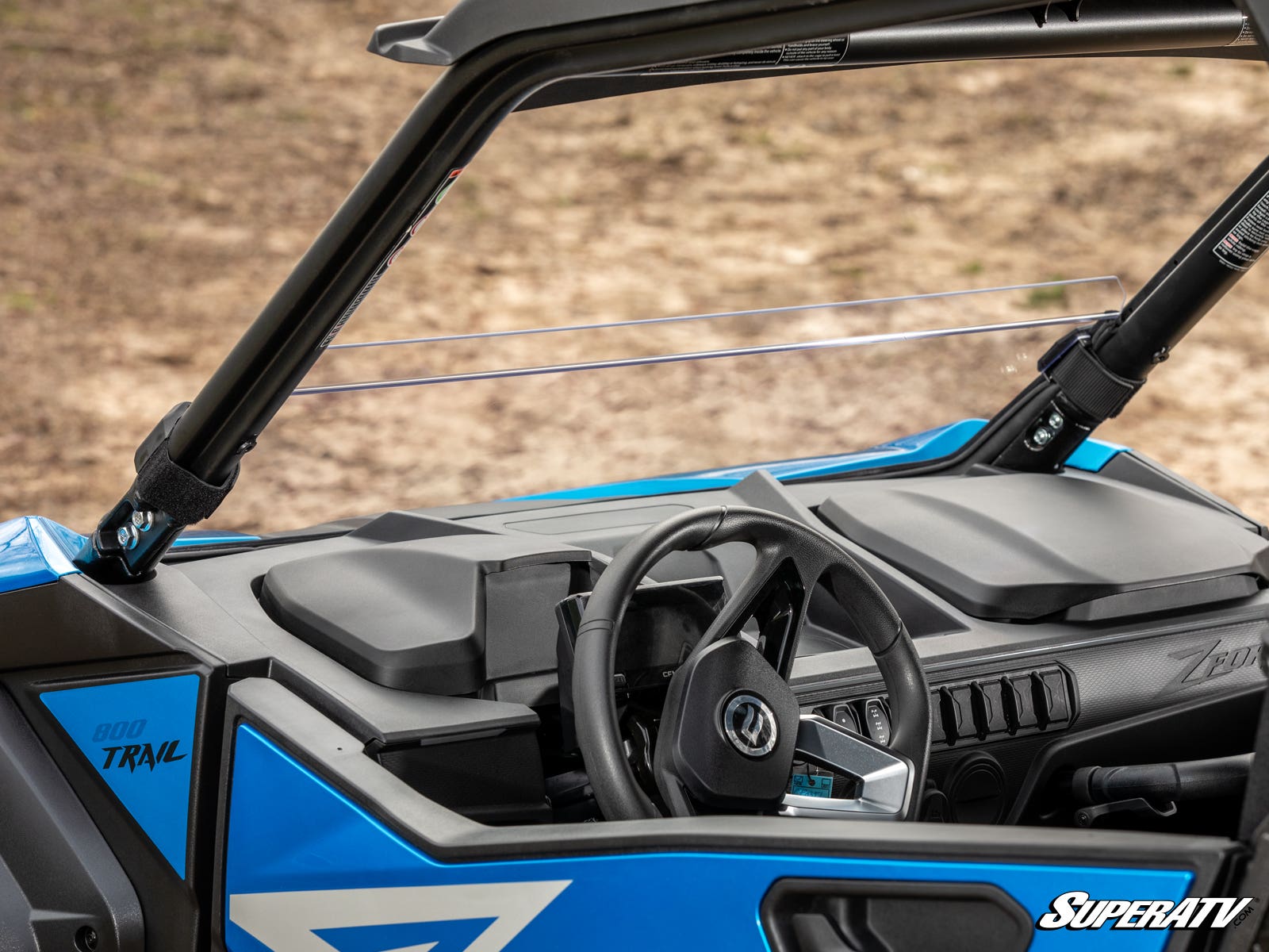 CFMOTO ZFORCE 950 SPORT SCRATCH-RESISTANT HALF WINDSHIELD