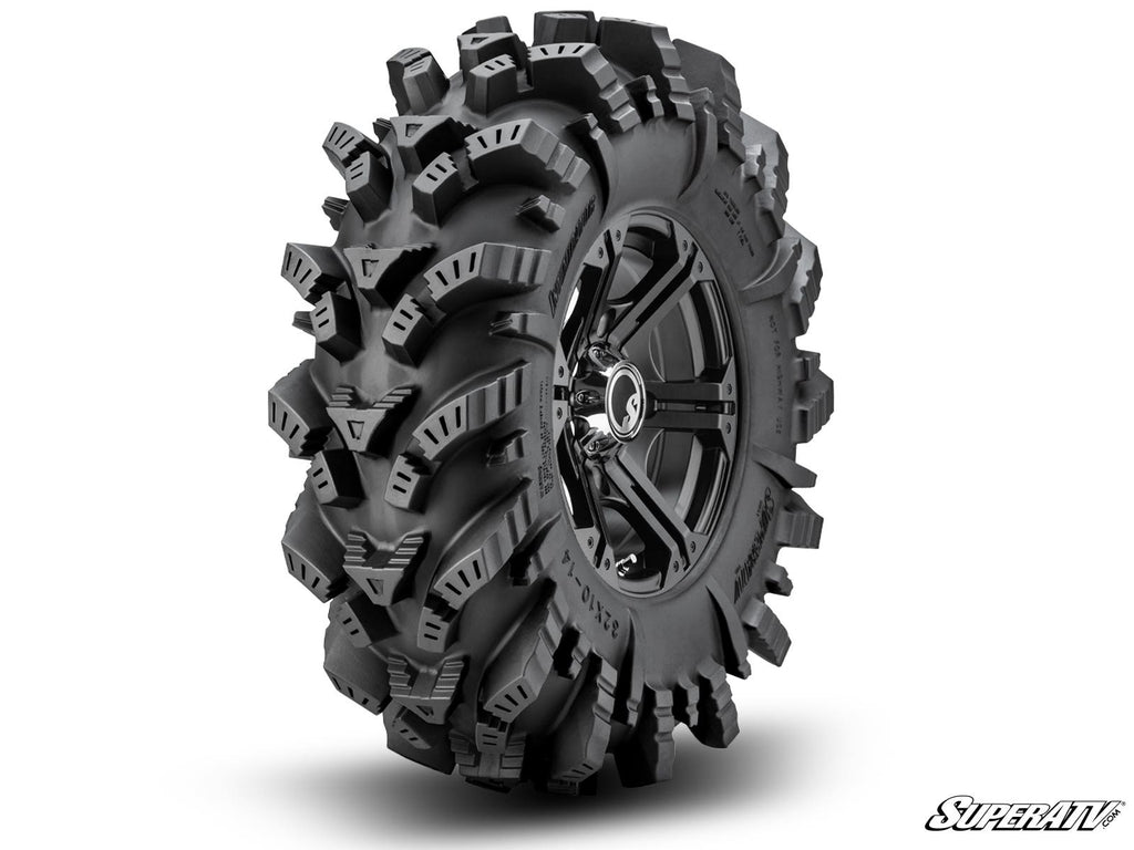 INTIMIDATOR TIRES 32X10X14 ON 14" BANDIT H-SERIES BLACK WHEELS 4/156 PATTERN