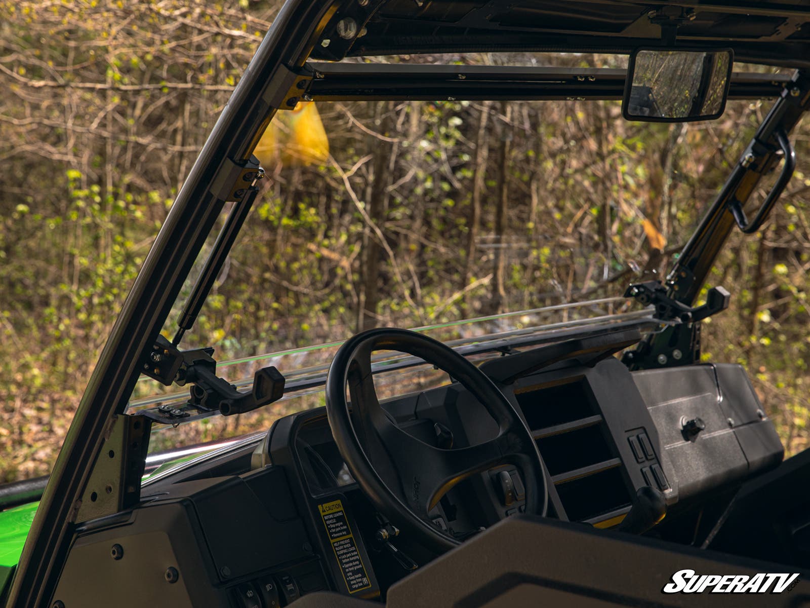 JOHN DEERE GATOR XUV 865 SCRATCH-RESISTANT FLIP WINDSHIELD