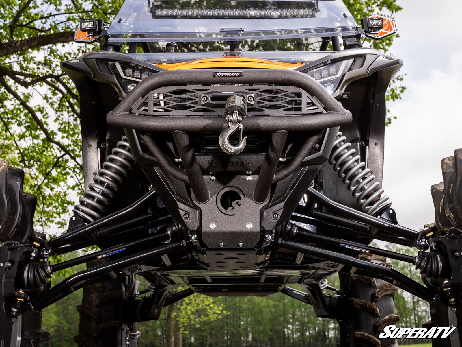 KAWASAKI TERYX KRX 1000 WINCH-READY FRONT BUMPER