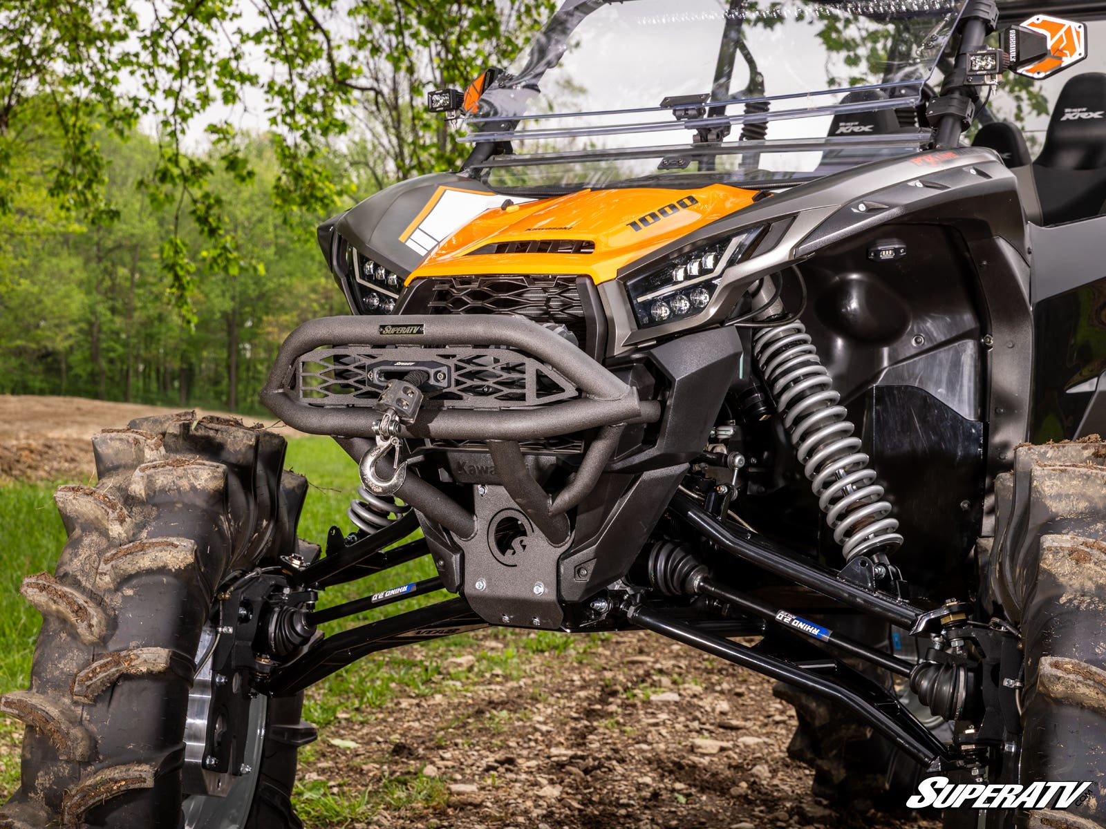 KAWASAKI TERYX KRX 1000 WINCH-READY FRONT BUMPER
