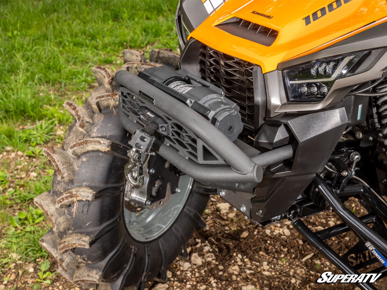 KAWASAKI TERYX KRX 1000 WINCH-READY FRONT BUMPER