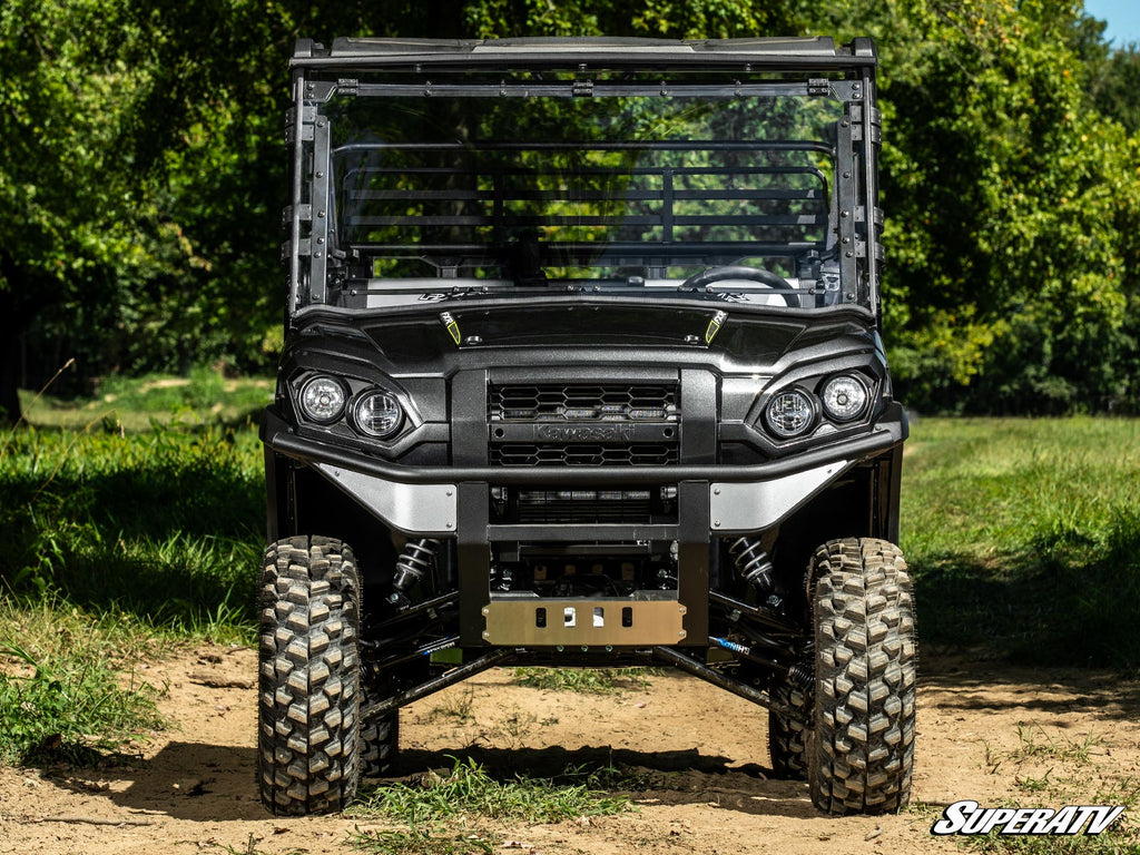 KAWASAKI MULE PRO SCRATCH RESISTANT FLIP WINDSHIELD