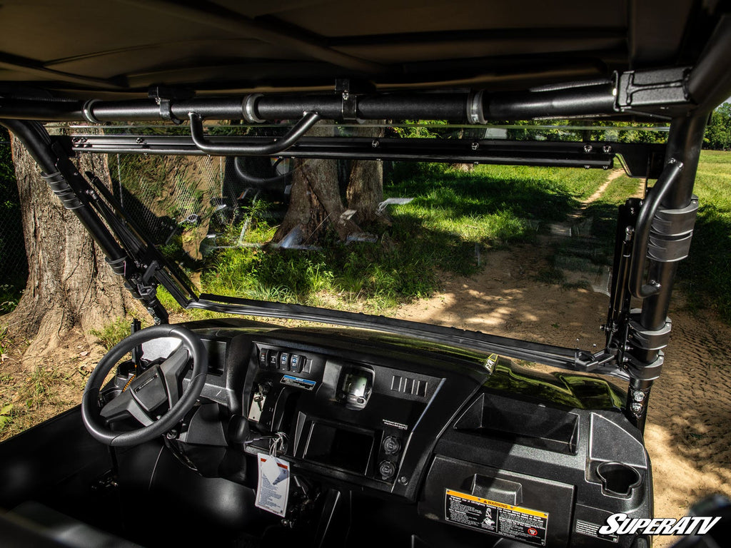 KAWASAKI MULE PRO SCRATCH RESISTANT FLIP WINDSHIELD