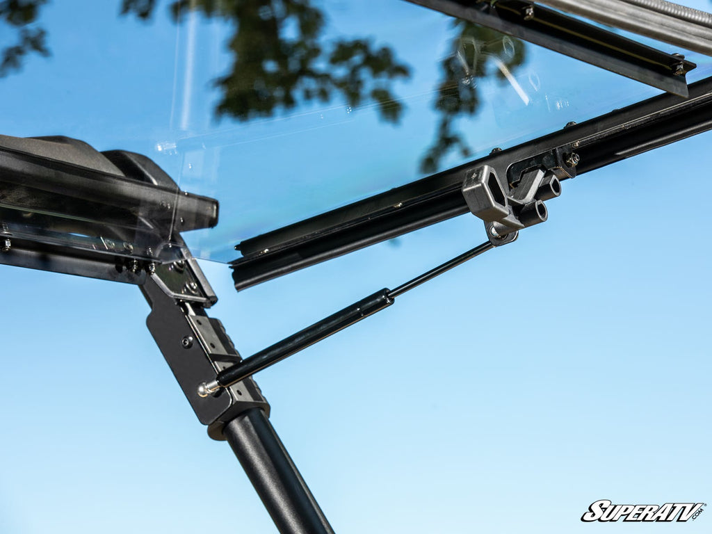 KAWASAKI MULE PRO SCRATCH RESISTANT FLIP WINDSHIELD