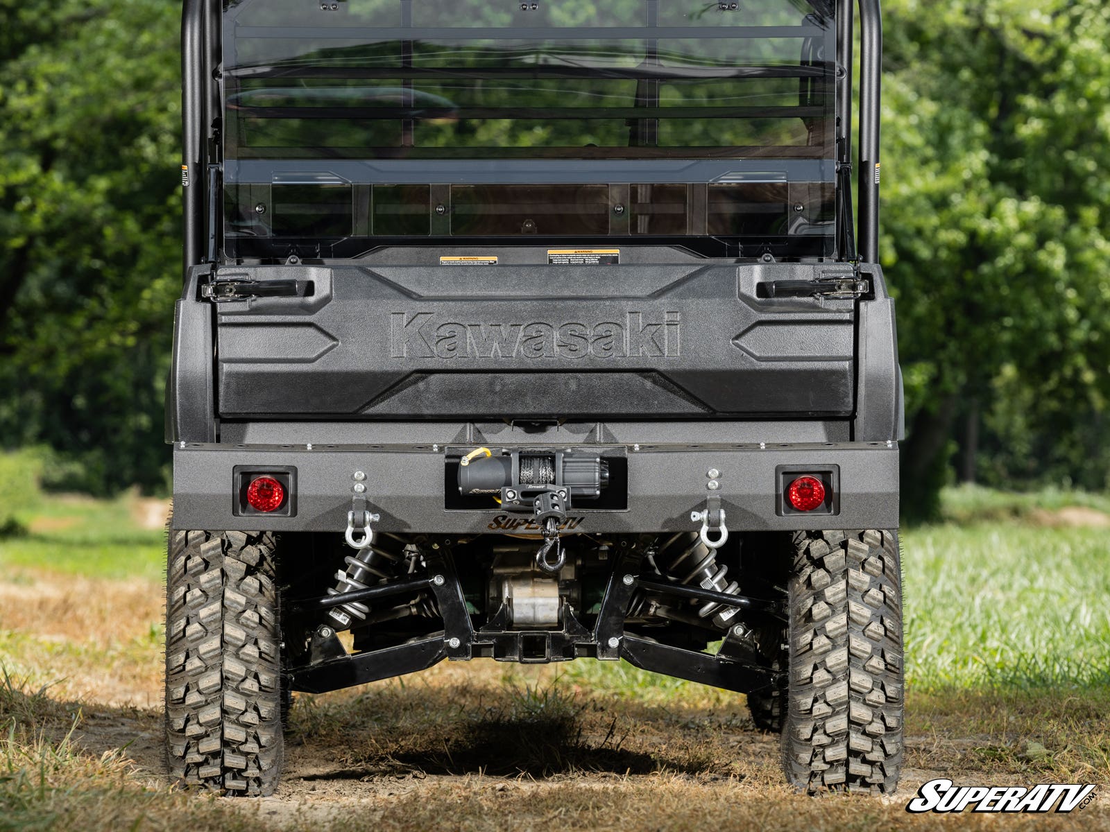 KAWASAKI MULE PRO WINCH READY REAR BUMPER