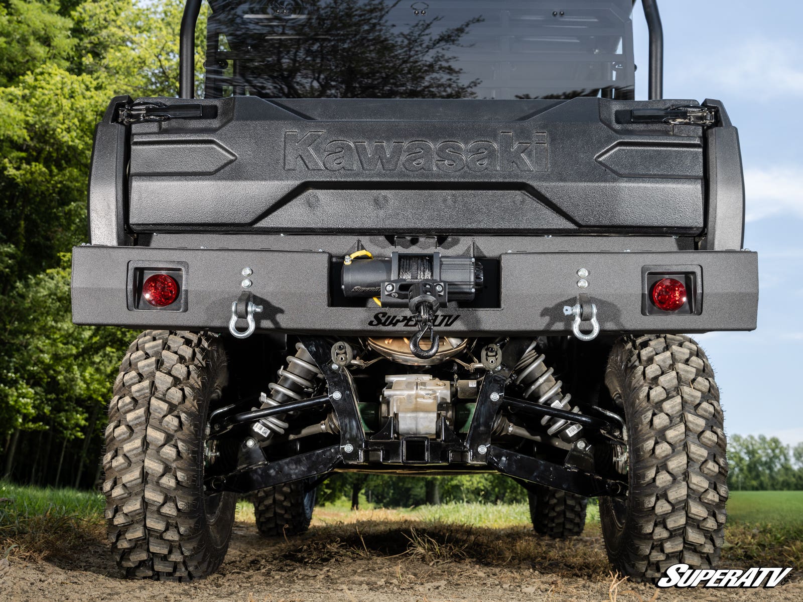 KAWASAKI MULE PRO WINCH READY REAR BUMPER