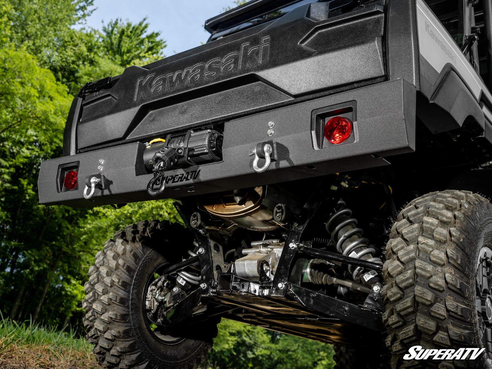 KAWASAKI MULE PRO WINCH READY REAR BUMPER