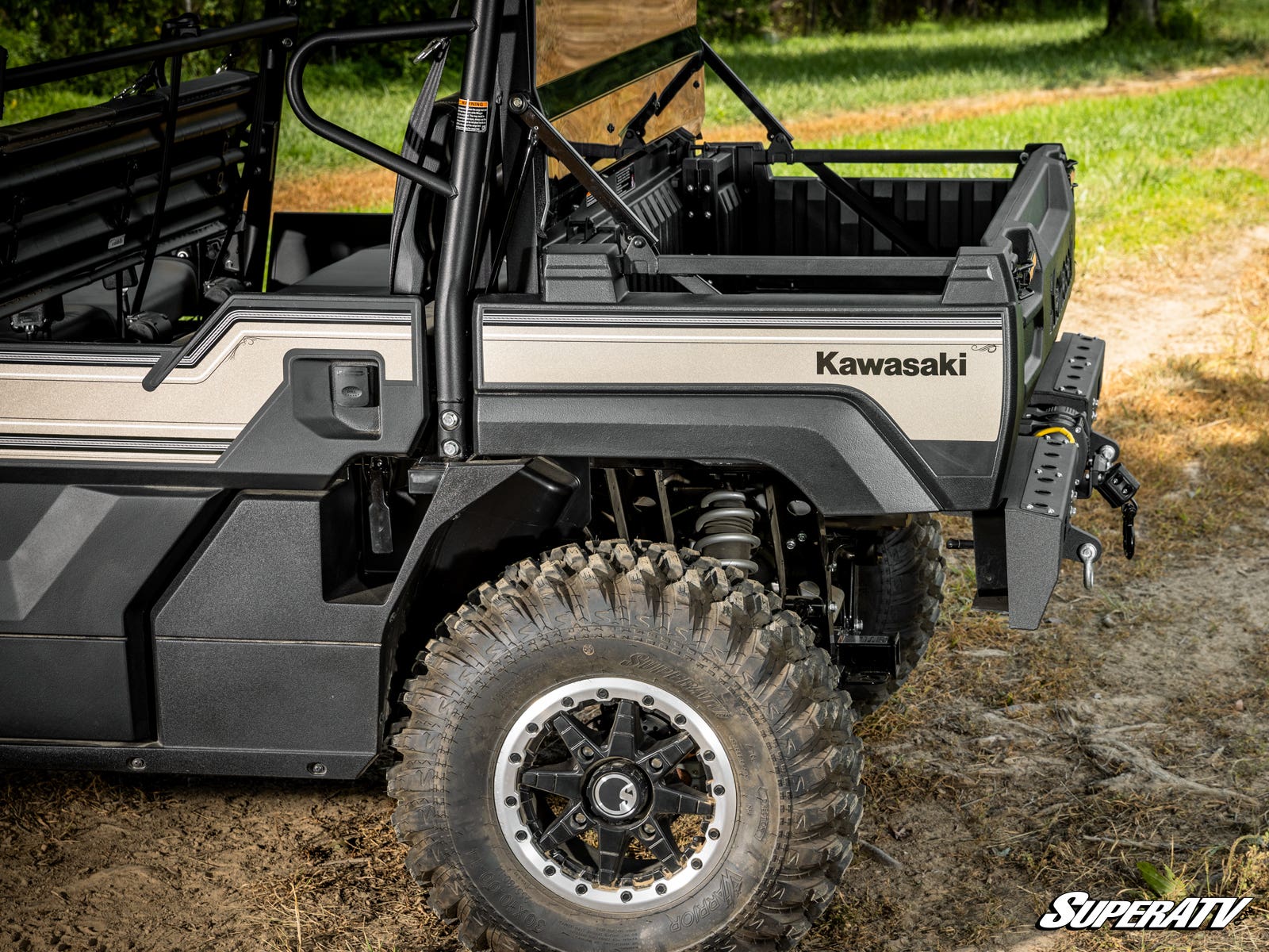 KAWASAKI MULE PRO WINCH READY REAR BUMPER