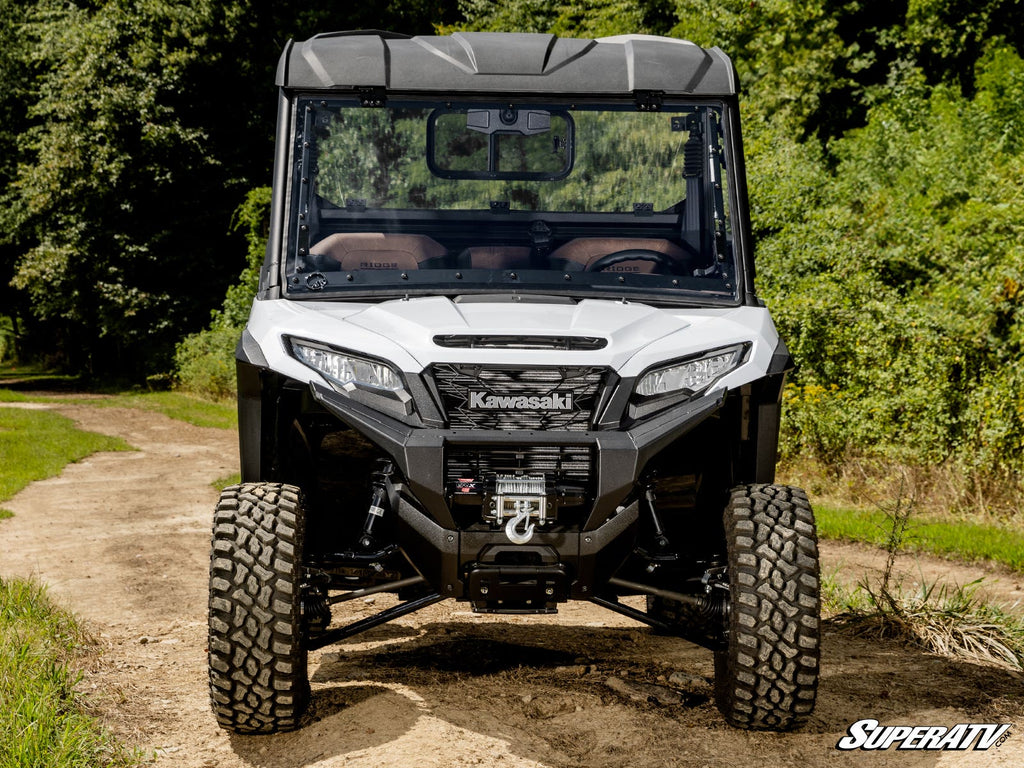 KAWASAKI RIDGE SCRATCH-RESISTANT FLIP WINDSHIELD